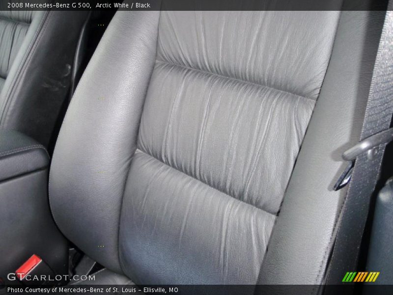 Arctic White / Black 2008 Mercedes-Benz G 500
