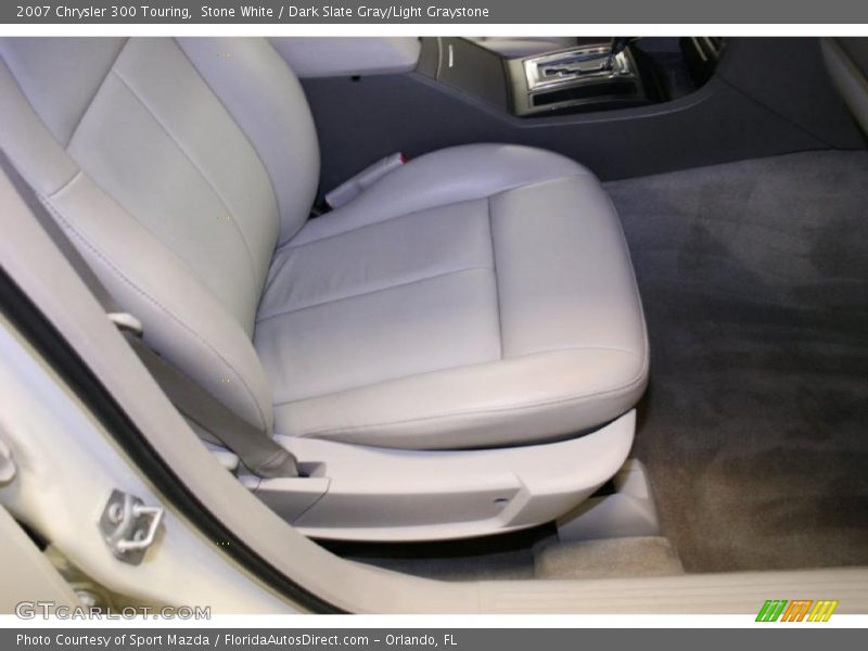 Stone White / Dark Slate Gray/Light Graystone 2007 Chrysler 300 Touring