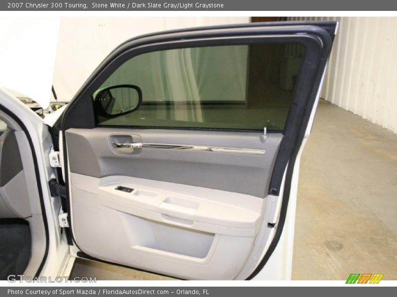 Stone White / Dark Slate Gray/Light Graystone 2007 Chrysler 300 Touring