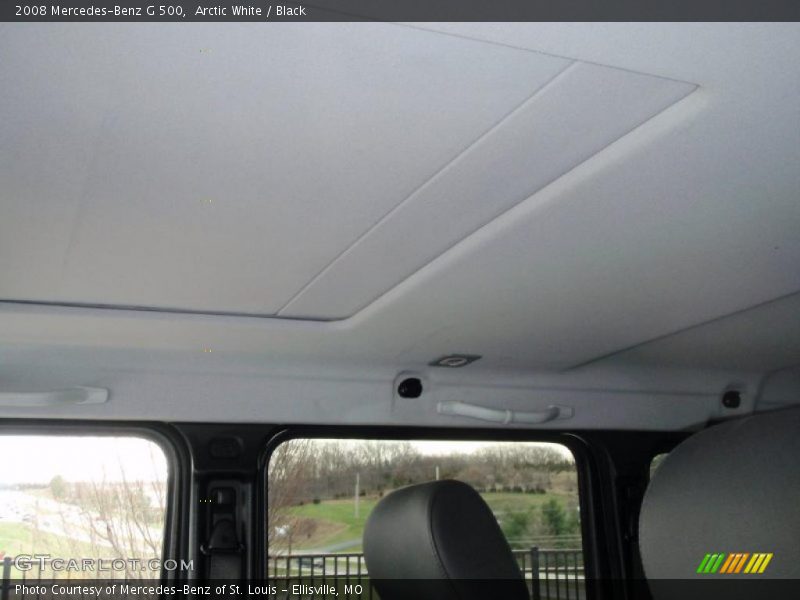 Arctic White / Black 2008 Mercedes-Benz G 500