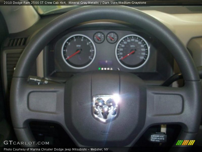 Mineral Gray Metallic / Dark Slate/Medium Graystone 2010 Dodge Ram 2500 ST Crew Cab 4x4