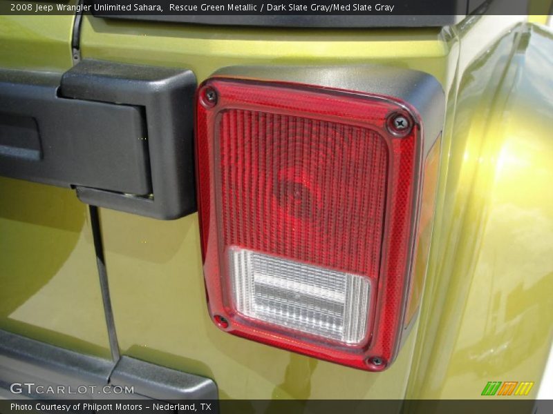 Rescue Green Metallic / Dark Slate Gray/Med Slate Gray 2008 Jeep Wrangler Unlimited Sahara