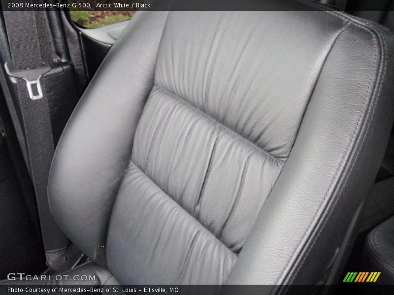 Arctic White / Black 2008 Mercedes-Benz G 500