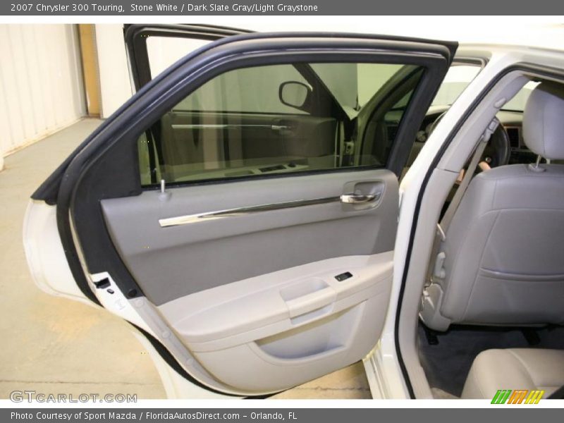 Stone White / Dark Slate Gray/Light Graystone 2007 Chrysler 300 Touring