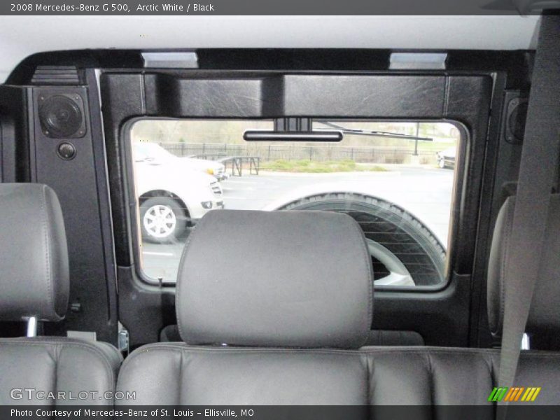 Arctic White / Black 2008 Mercedes-Benz G 500