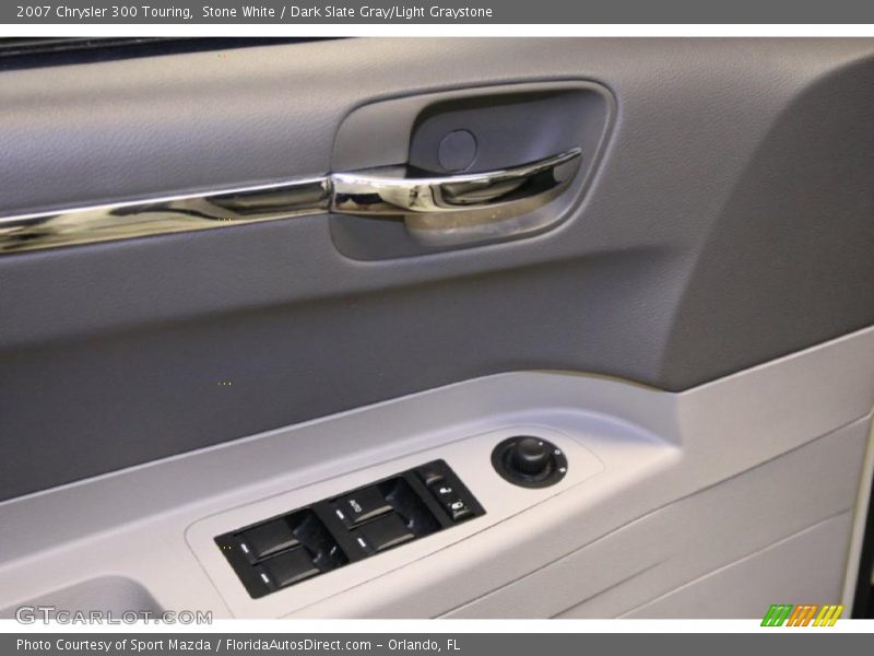 Stone White / Dark Slate Gray/Light Graystone 2007 Chrysler 300 Touring