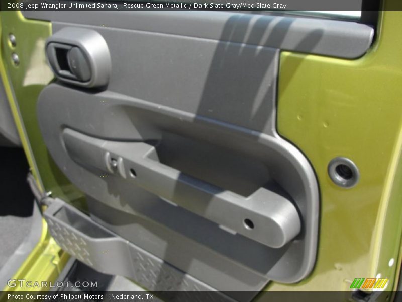 Rescue Green Metallic / Dark Slate Gray/Med Slate Gray 2008 Jeep Wrangler Unlimited Sahara