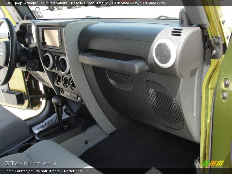 Rescue Green Metallic / Dark Slate Gray/Med Slate Gray 2008 Jeep Wrangler Unlimited Sahara