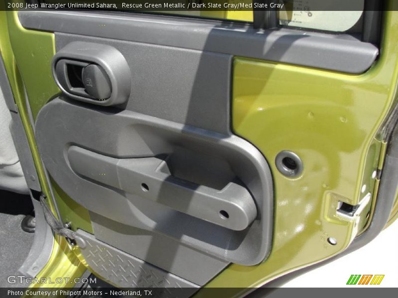 Rescue Green Metallic / Dark Slate Gray/Med Slate Gray 2008 Jeep Wrangler Unlimited Sahara