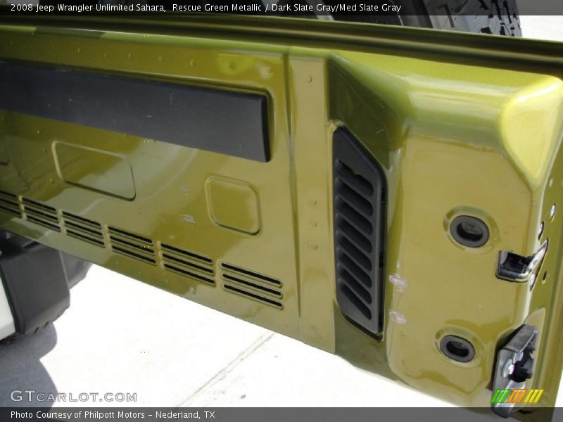 Rescue Green Metallic / Dark Slate Gray/Med Slate Gray 2008 Jeep Wrangler Unlimited Sahara