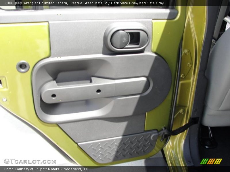 Rescue Green Metallic / Dark Slate Gray/Med Slate Gray 2008 Jeep Wrangler Unlimited Sahara