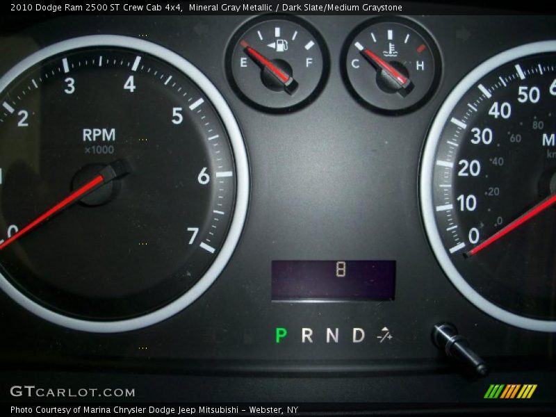 Mineral Gray Metallic / Dark Slate/Medium Graystone 2010 Dodge Ram 2500 ST Crew Cab 4x4