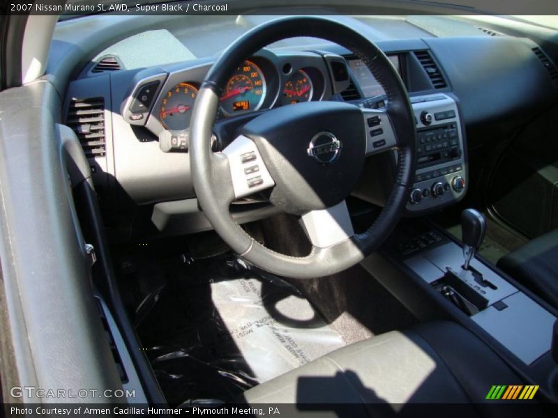 Super Black / Charcoal 2007 Nissan Murano SL AWD