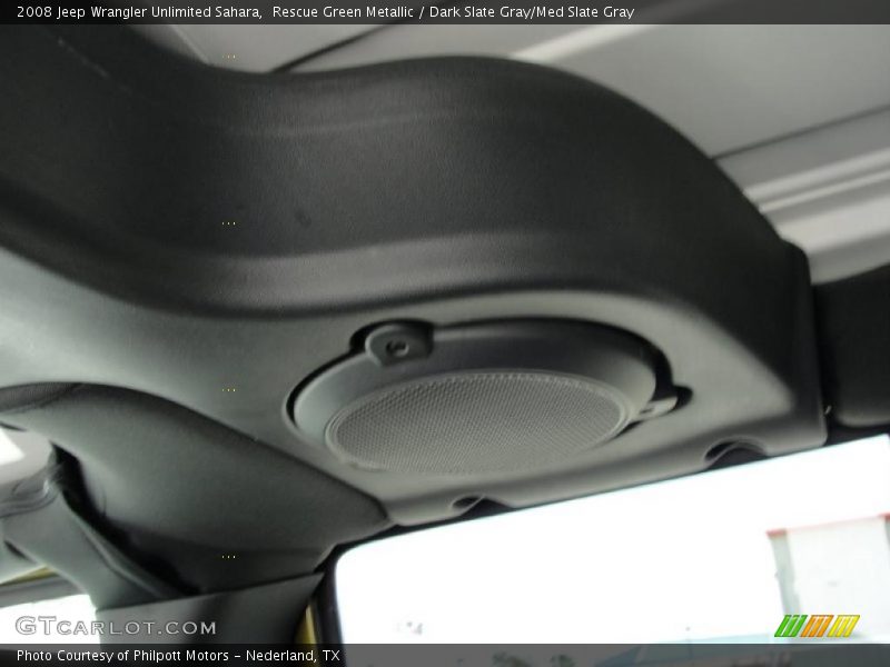 Rescue Green Metallic / Dark Slate Gray/Med Slate Gray 2008 Jeep Wrangler Unlimited Sahara