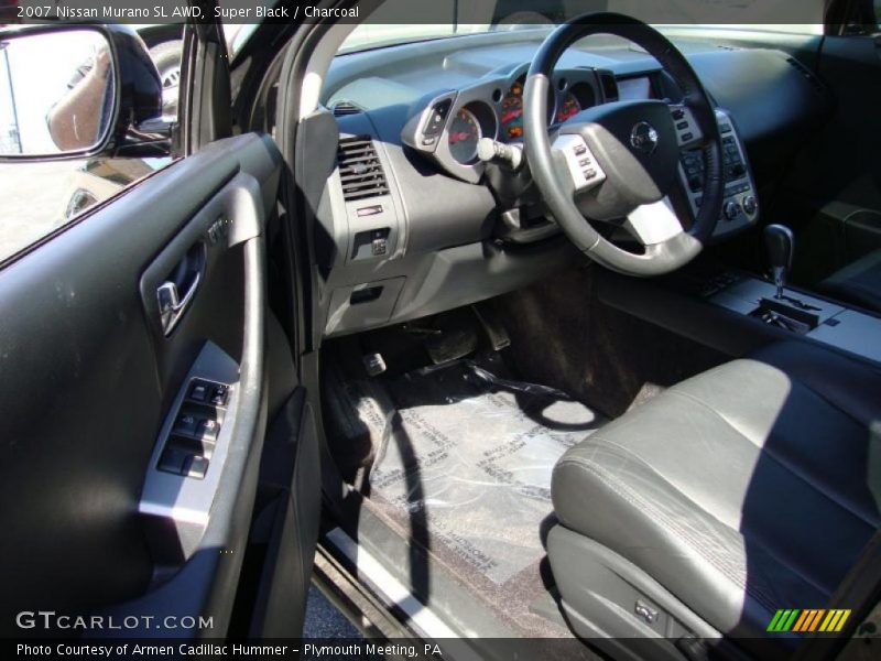 Super Black / Charcoal 2007 Nissan Murano SL AWD