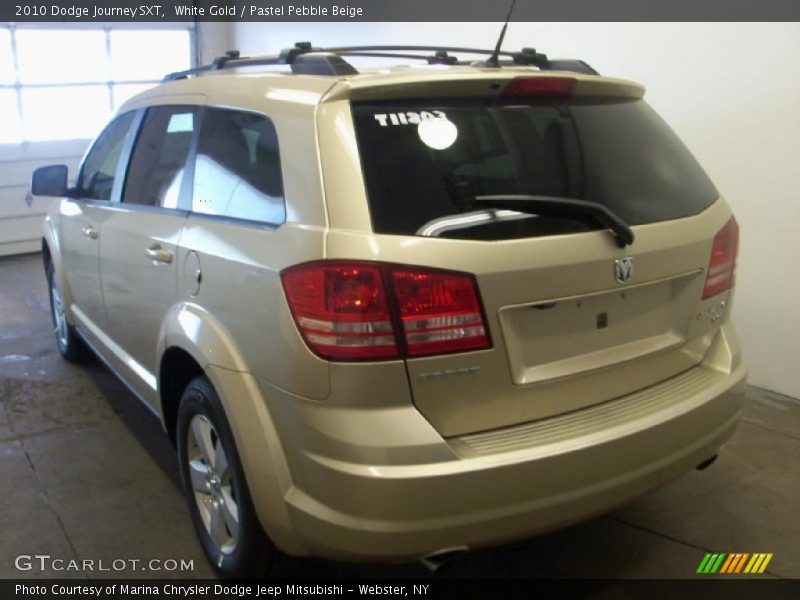 White Gold / Pastel Pebble Beige 2010 Dodge Journey SXT