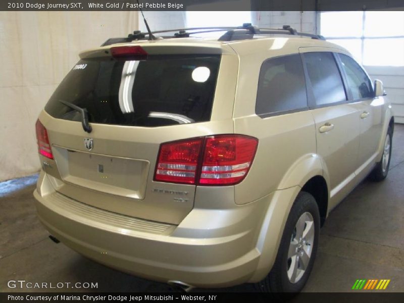 White Gold / Pastel Pebble Beige 2010 Dodge Journey SXT