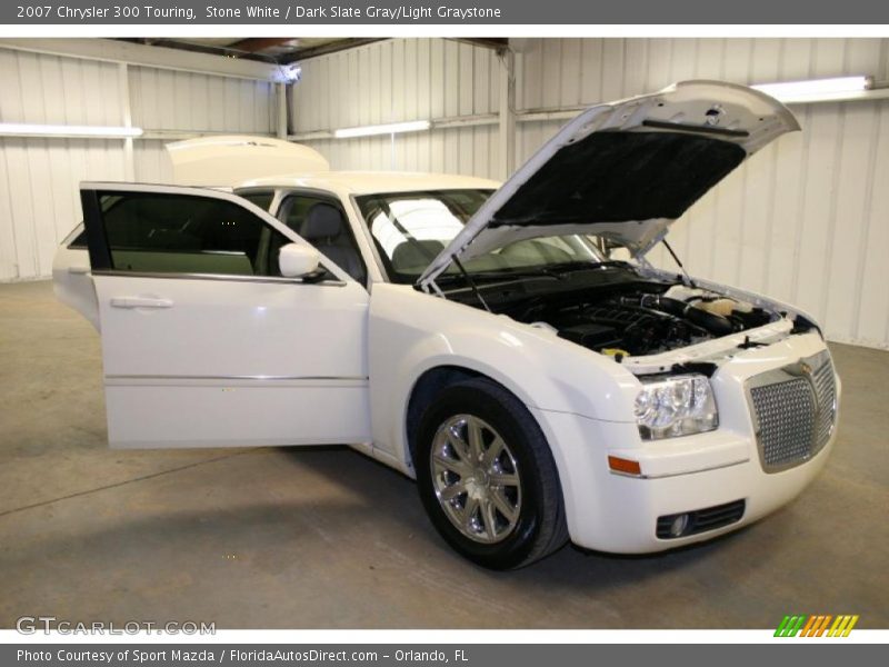 Stone White / Dark Slate Gray/Light Graystone 2007 Chrysler 300 Touring