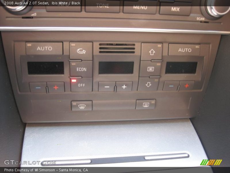 Ibis White / Black 2008 Audi A4 2.0T Sedan