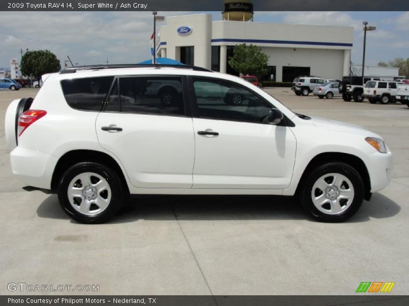 Super White / Ash Gray 2009 Toyota RAV4 I4
