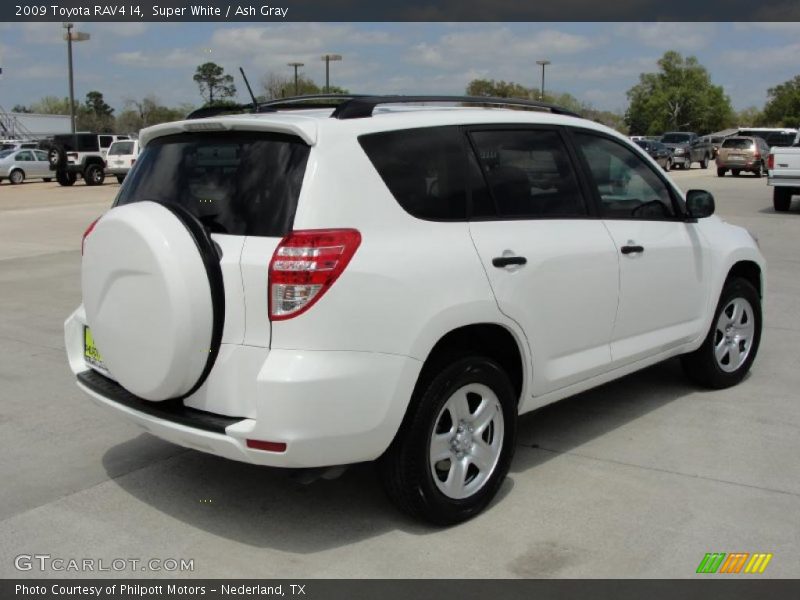 Super White / Ash Gray 2009 Toyota RAV4 I4