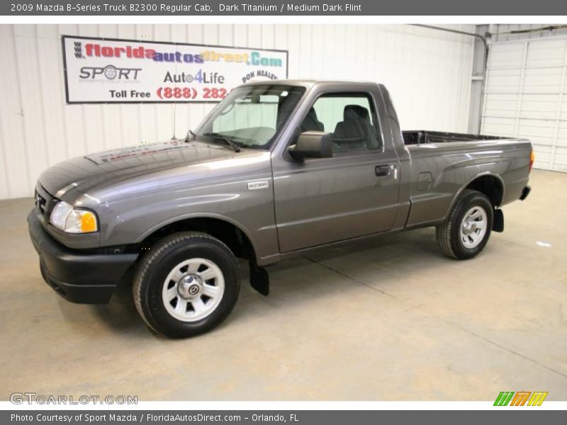 Dark Titanium / Medium Dark Flint 2009 Mazda B-Series Truck B2300 Regular Cab