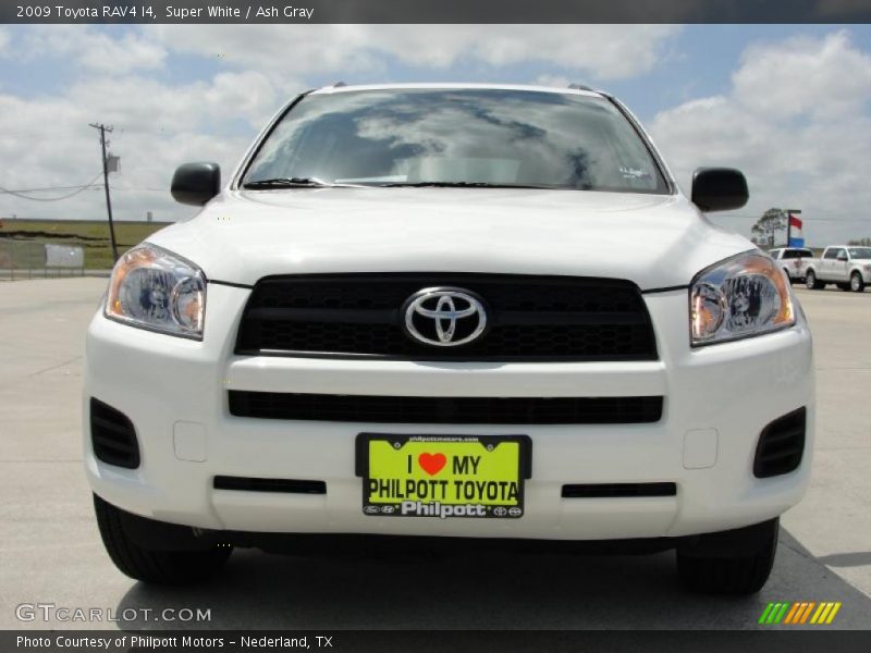 Super White / Ash Gray 2009 Toyota RAV4 I4