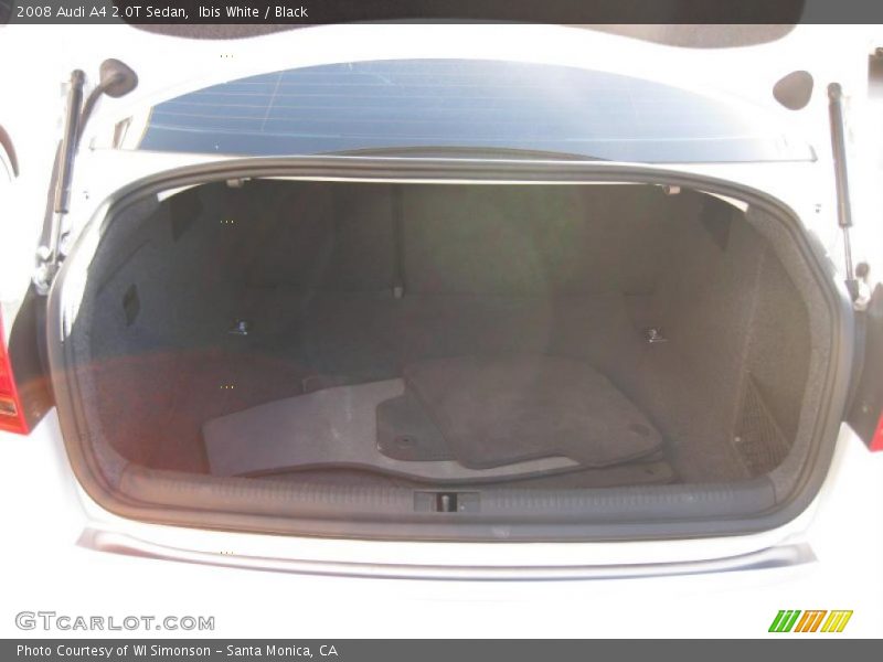 Ibis White / Black 2008 Audi A4 2.0T Sedan