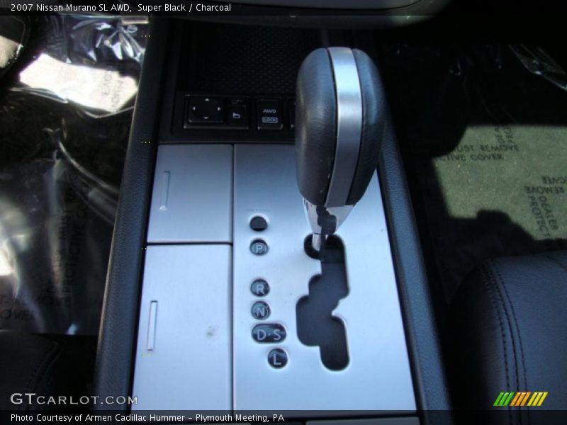 Super Black / Charcoal 2007 Nissan Murano SL AWD