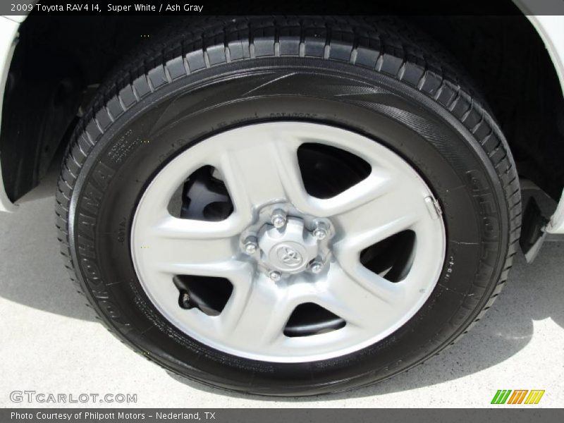 Super White / Ash Gray 2009 Toyota RAV4 I4