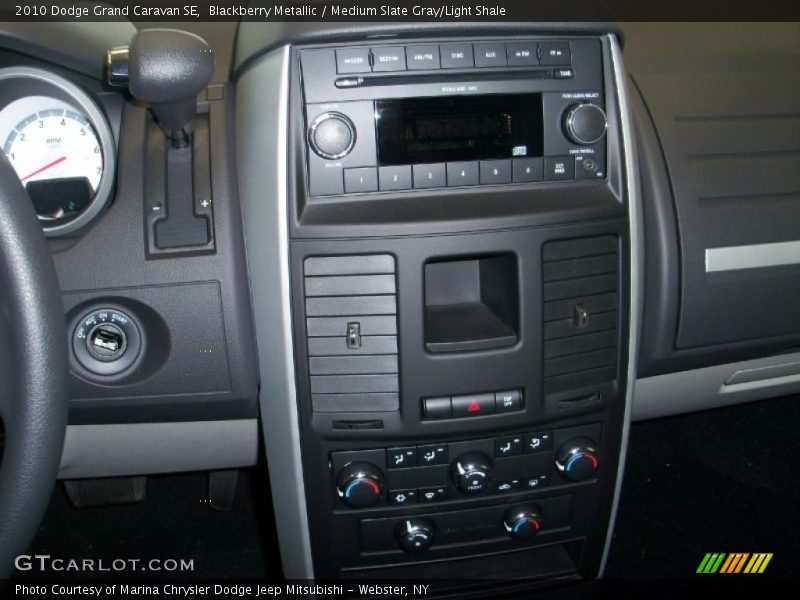 Blackberry Metallic / Medium Slate Gray/Light Shale 2010 Dodge Grand Caravan SE