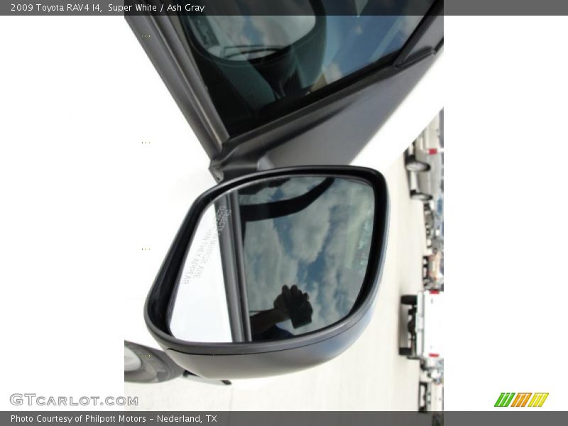 Super White / Ash Gray 2009 Toyota RAV4 I4