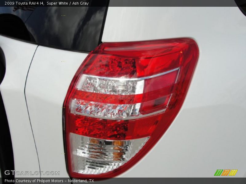 Super White / Ash Gray 2009 Toyota RAV4 I4