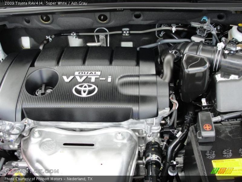 Super White / Ash Gray 2009 Toyota RAV4 I4