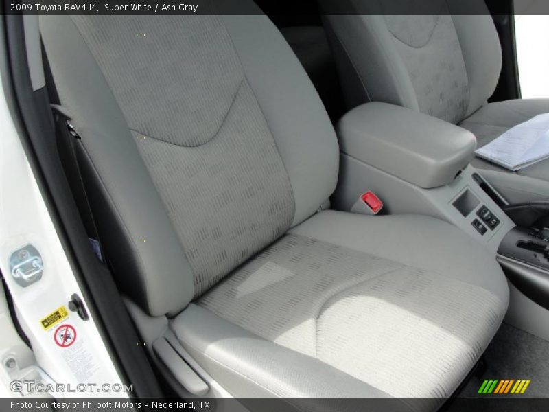 Super White / Ash Gray 2009 Toyota RAV4 I4