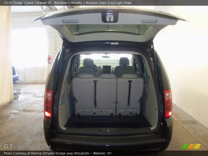 Blackberry Metallic / Medium Slate Gray/Light Shale 2010 Dodge Grand Caravan SE