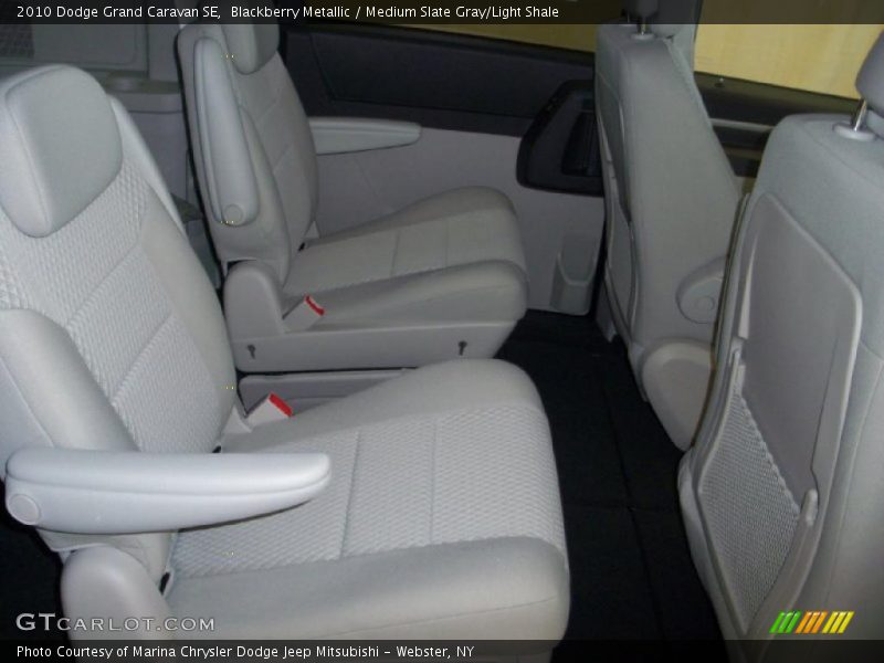 Blackberry Metallic / Medium Slate Gray/Light Shale 2010 Dodge Grand Caravan SE