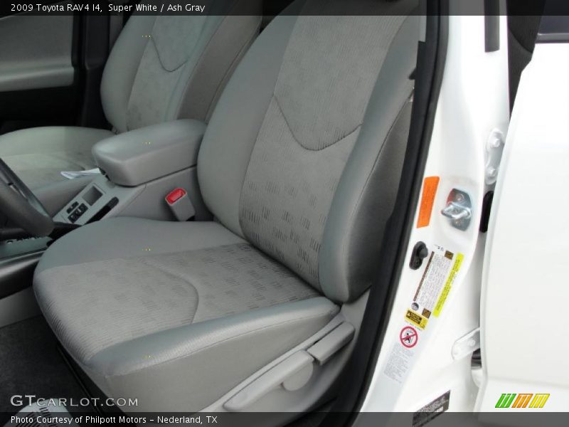 Super White / Ash Gray 2009 Toyota RAV4 I4