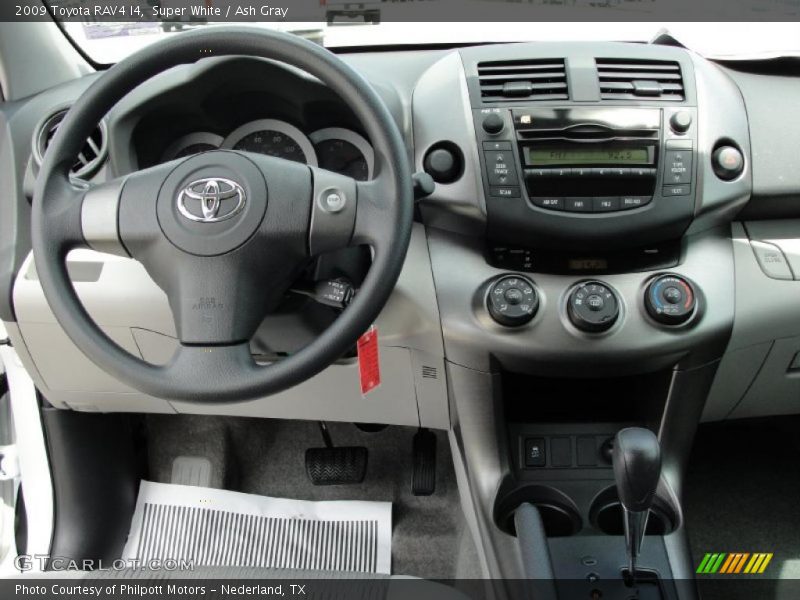 Super White / Ash Gray 2009 Toyota RAV4 I4