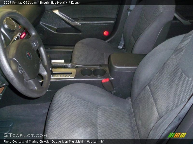 Electric Blue Metallic / Ebony 2005 Pontiac G6 Sedan