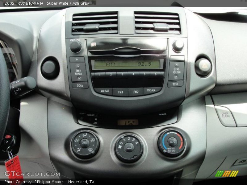 Super White / Ash Gray 2009 Toyota RAV4 I4