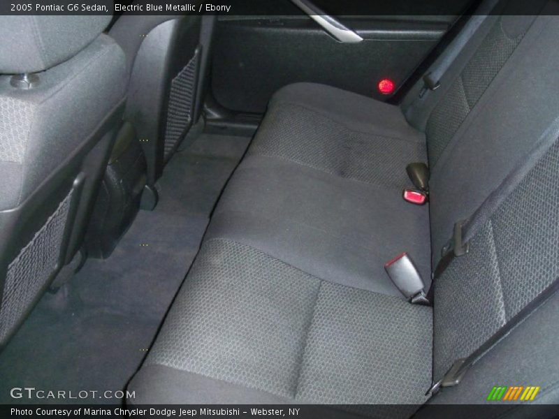 Electric Blue Metallic / Ebony 2005 Pontiac G6 Sedan