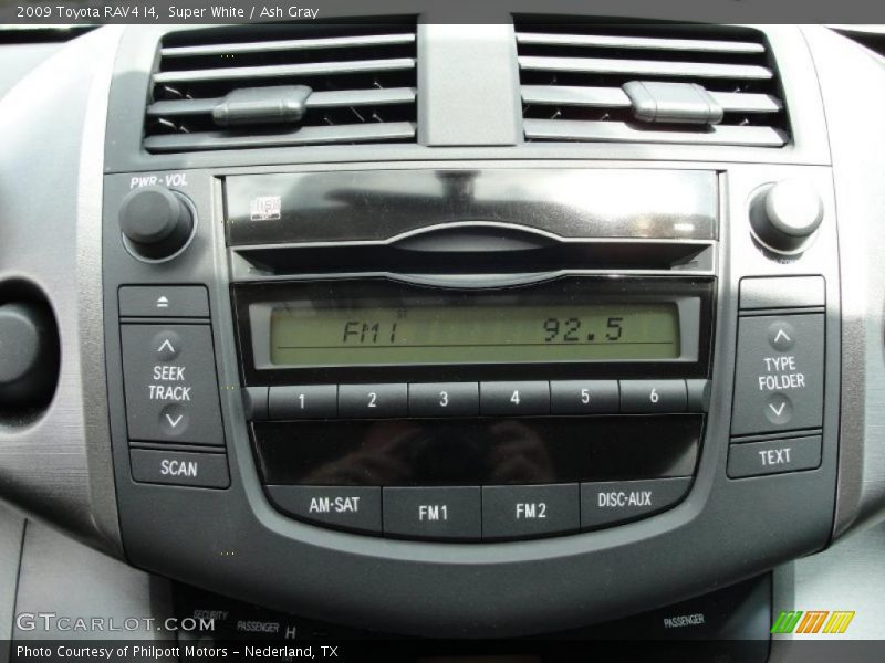 Super White / Ash Gray 2009 Toyota RAV4 I4
