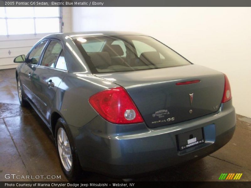Electric Blue Metallic / Ebony 2005 Pontiac G6 Sedan