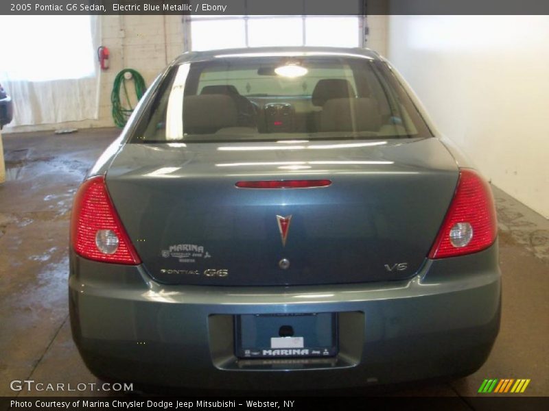 Electric Blue Metallic / Ebony 2005 Pontiac G6 Sedan