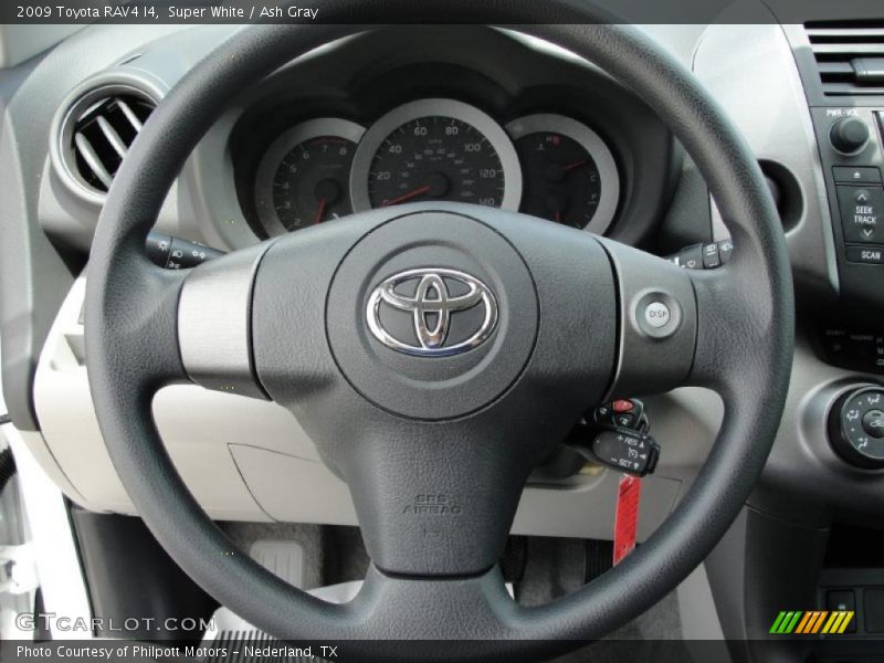 Super White / Ash Gray 2009 Toyota RAV4 I4