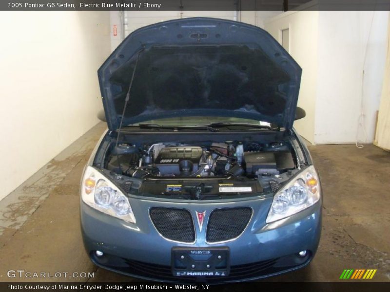 Electric Blue Metallic / Ebony 2005 Pontiac G6 Sedan