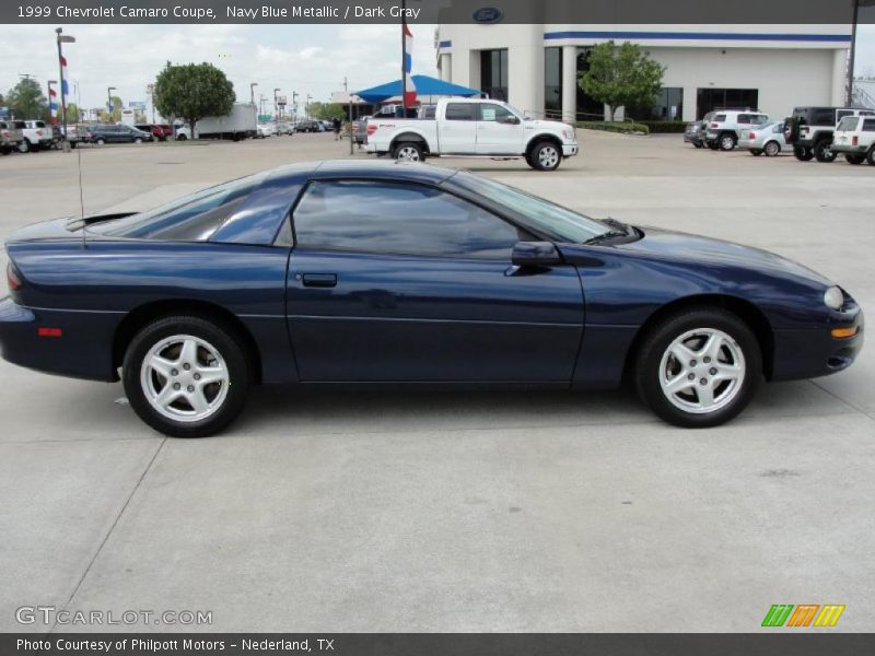 Navy Blue Metallic / Dark Gray 1999 Chevrolet Camaro Coupe