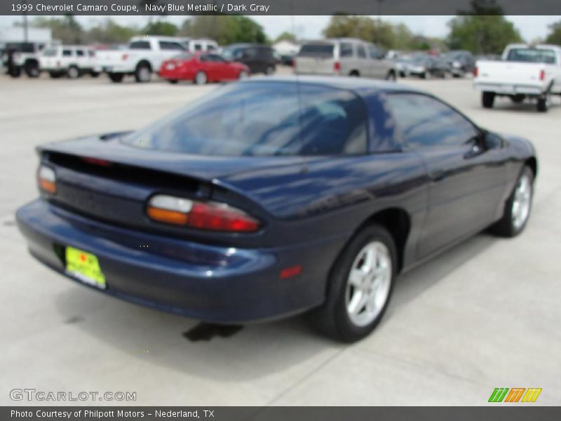 Navy Blue Metallic / Dark Gray 1999 Chevrolet Camaro Coupe