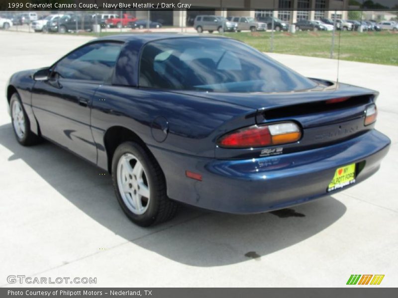 Navy Blue Metallic / Dark Gray 1999 Chevrolet Camaro Coupe